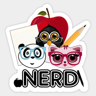 Nerd Sticker